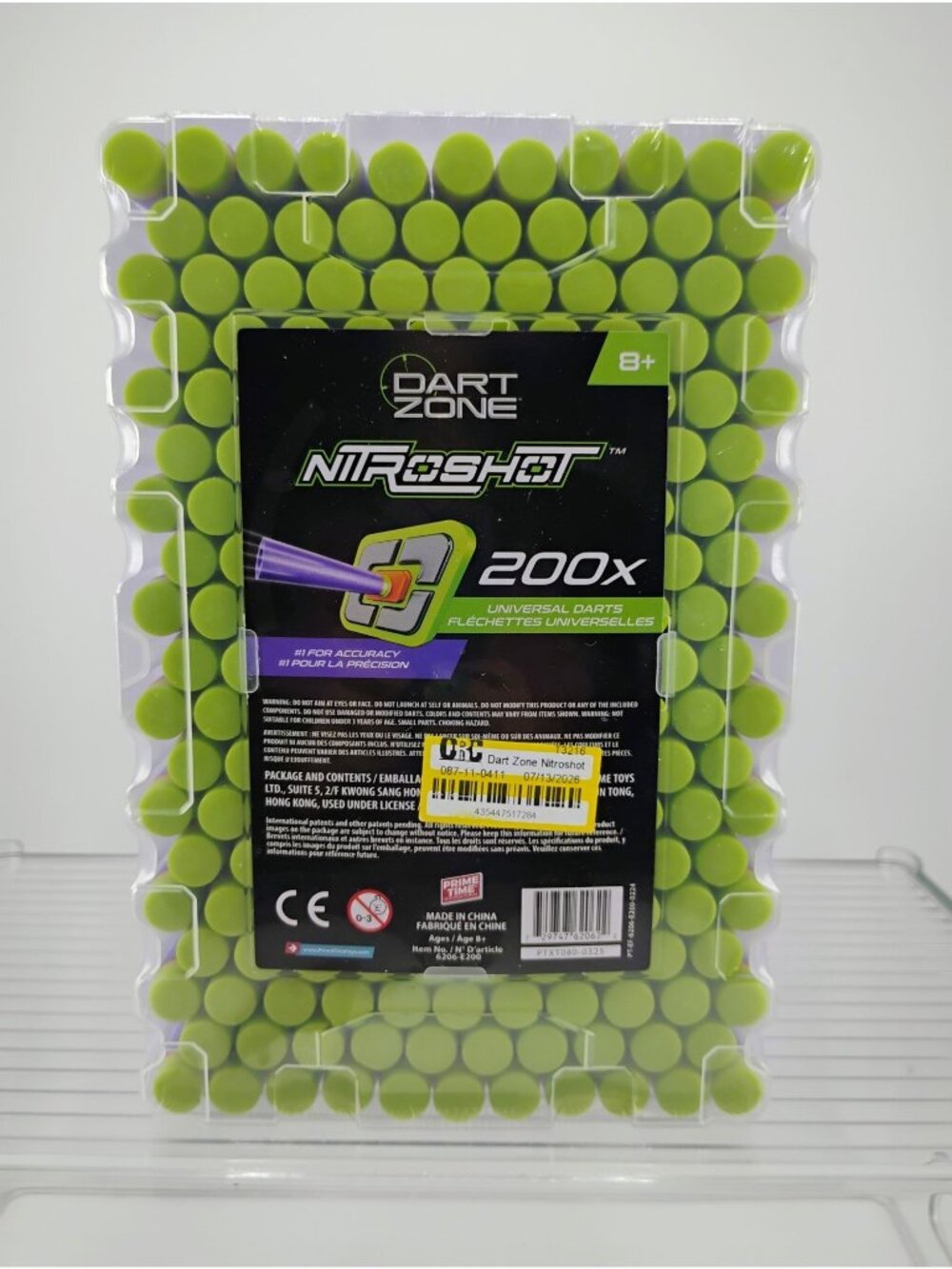 Dart Zone NitroShot 200x Universal Foam Darts For Ages 8+